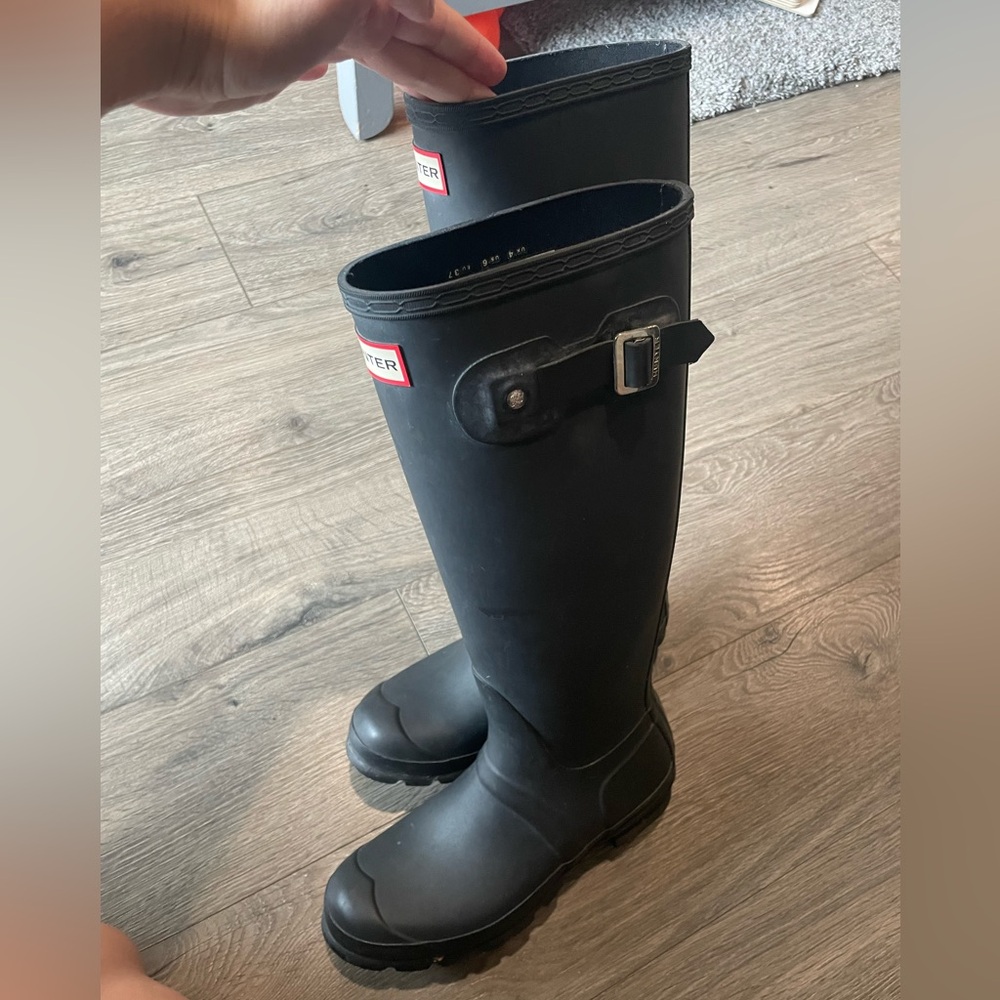 Hunter boots tall